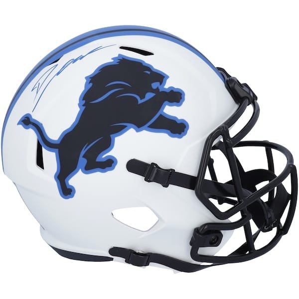 Detroit Lions Alternate Riddell SpeedFlex Helmet - GG Edition 01173