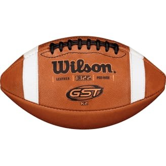 Wilson GST Leather Blem Football